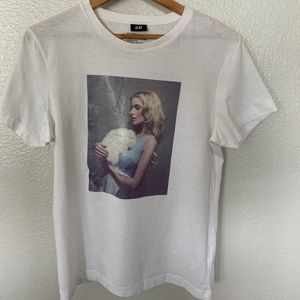 White Alice Tee